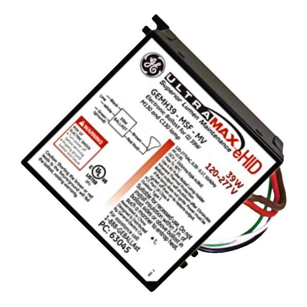 1 Lamp 39 watt 120/277 volt Metal Halide Ballast