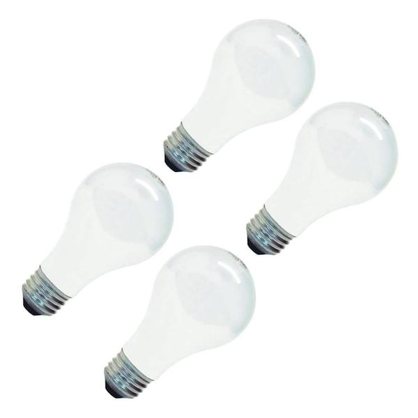43 watt 120 volt A19 Medium Screw Base 2900K Soft White (4 pack)