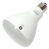 GE 10 watt 120 volt BR30 Medium Screw Base 3000K Natural White Dimmable Flood LED