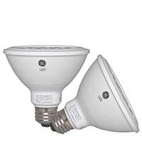 GE 12 watt 120 volt PAR30 Medium Screw Base 2700K Warm White Dimmable Flood LED (2 Pack)