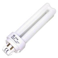 GE 13 watt T4 4-Pin Base 3000K Natural White CFL