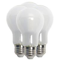GE 5 watt A19 Medium Screw Base 5000K Daylight Non-Dimmable LED (4 Pack)