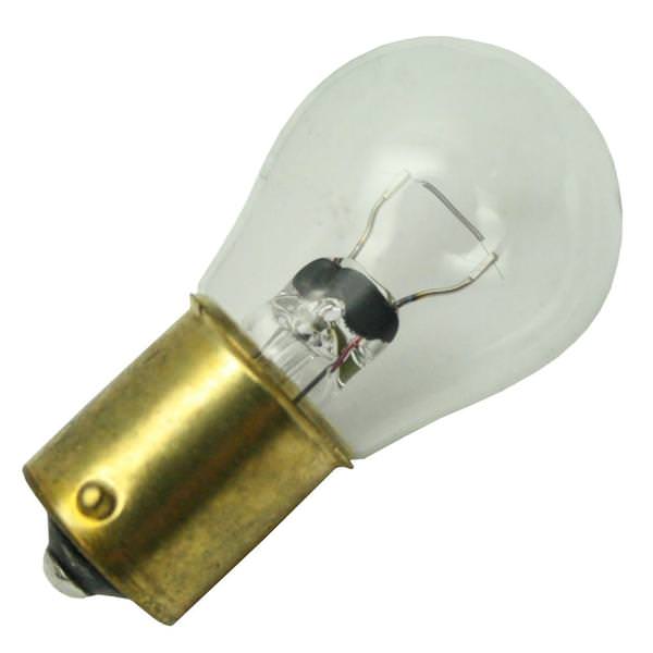 12 watt 12.8 volt S8 Single Contact Bayonet Base Clear