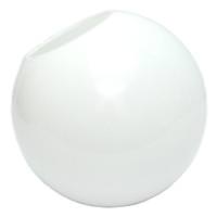 8" Neckless White Acrylic Globe