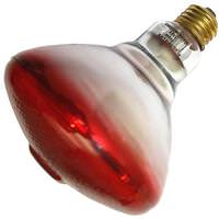 Damar 150 watt 130 volt BR38 Medium Screw Base Red Flood