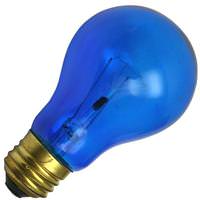 View 40 watt 130 volt A19 Medium Screw Base Blue