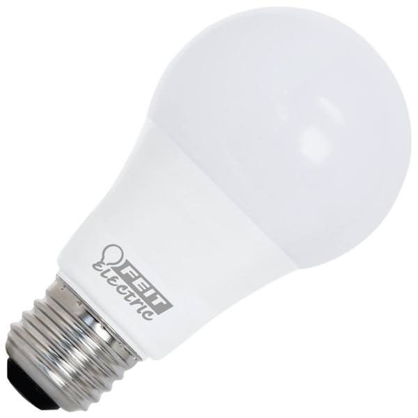 8.8 watt 120 volt A19 Medium Screw Base 3000K Natural White Dimmable LED