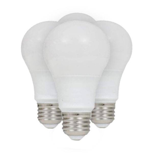 8.5 watt 120 volt A19 Medium Screw Base 2700K Warm White Non-Dimmable LED (4 pack)