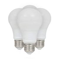 8.5 watt 120 volt A19 Medium Screw Base 2700K Warm White Non-Dimmable LED (4 pack)