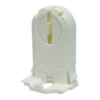Shunted, T8-T12 Lamp Holder with Push Fit Mounting and Stop/Post