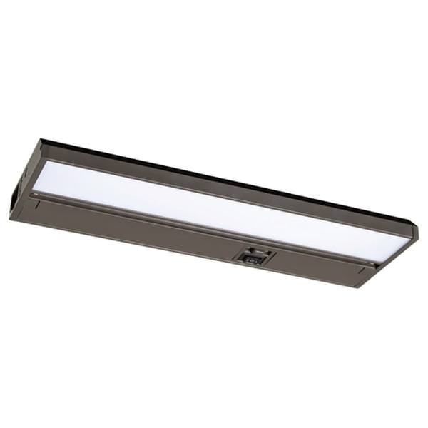 14" 7.4 watt 120 volt CCT Selectable LED Dimmable Linkable Under Cabinet Light Fixture 