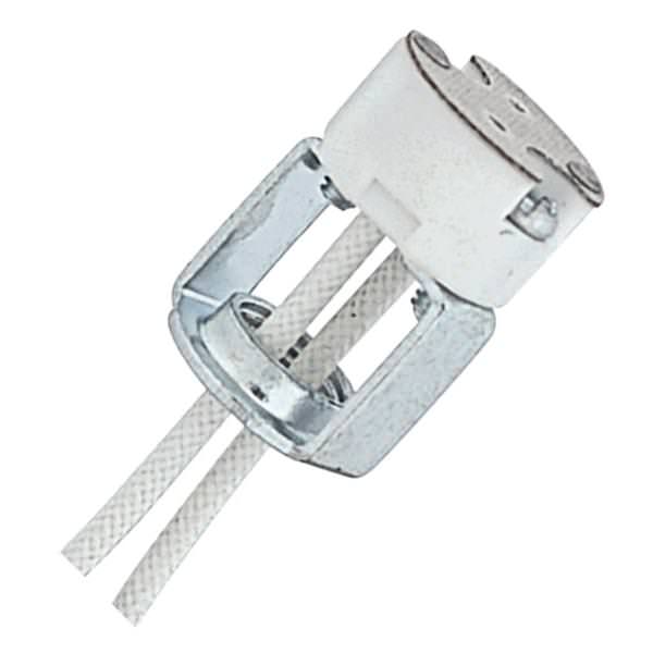 Porcelain Bi-Pin Halogen Socket (Fits G-8 Base Only)