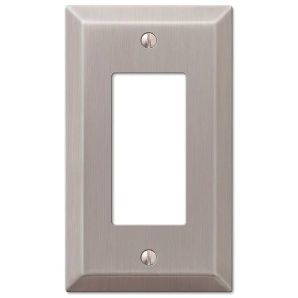 1-Gang Brushed Nickel Wallplate