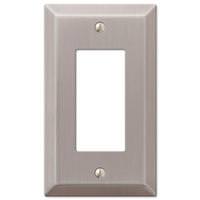 1-Gang Brushed Nickel Wallplate