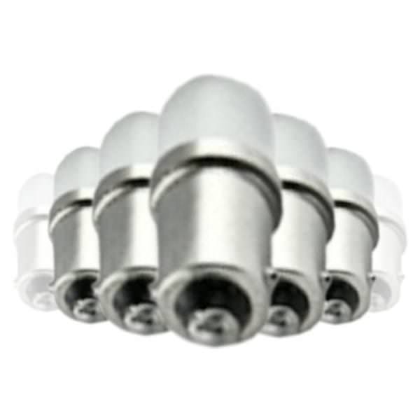 6 volt T1.75 Miniature Bayonet Base Yellow LED #755 (10 pack)