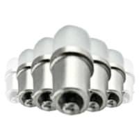 Martek 6 volt T1.75 Miniature Bayonet Base Red LED #755 (10 Pack)