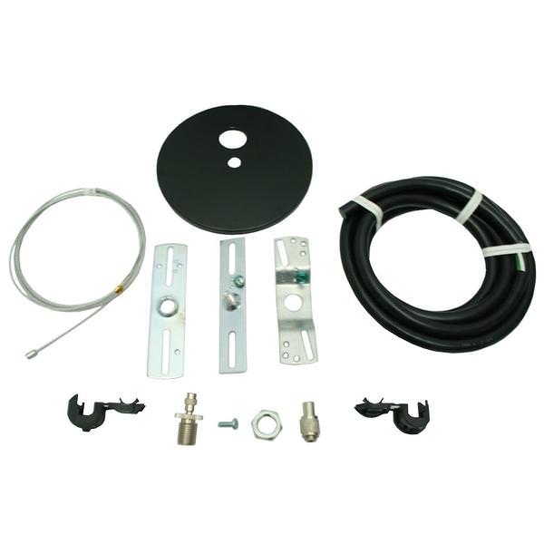 6" Lumen Cannon LED Pendant/Downlight Black Cable Extension Kit