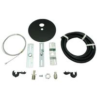 View 6" Lumen Cannon LED Pendant/Downlight Black Cable Extension Kit