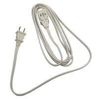 9' White Extension Cord