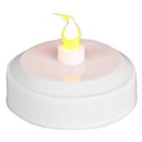 View 2.5" White Battery Operated Color Changing or Steady On LED Tea Light