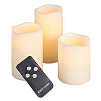 Kurt S. Adler Flameless LED Wax Candles Candles