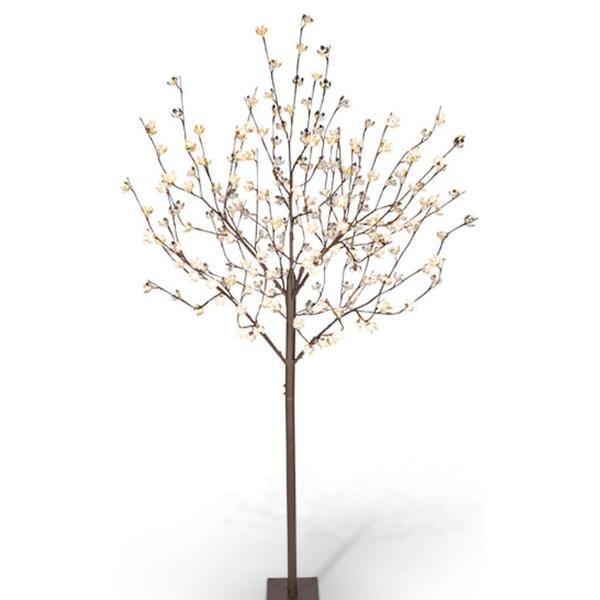 8' 224 Lights Multifunction Electric LED Artificial Lighted Tree