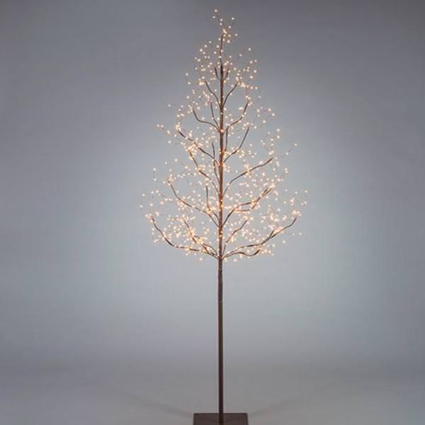 6' Artificial 690 Lights Electric LED Lighted Tree