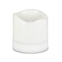 View 4" x 4" Solar Plastic Candle (Battery Included)