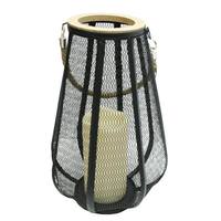 Gerson 12" Metal LED Battery Operated Lantern