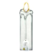 Gerson White LED Battery Operated Window Cling Candle