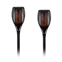 Gerson 43" Black Battery Operated LED Candle (Set of 2)