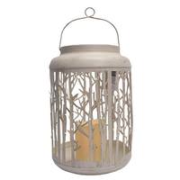 View 10.8" Battery Operated Winter Forest Lantern