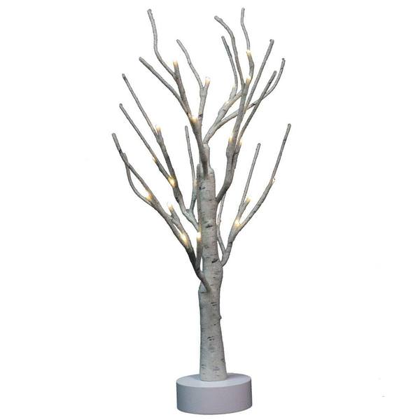 2' Battery Operated Artificial Lighted Tabletop Tree