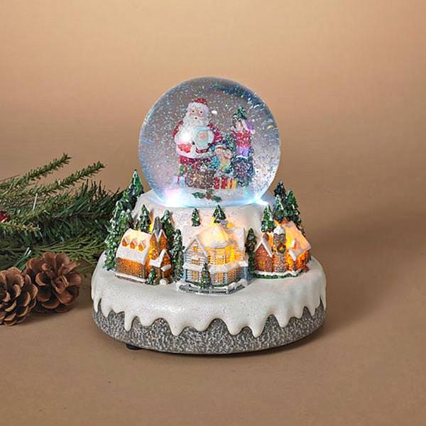 Gerson Lighted Nativity Scene - Water Globe