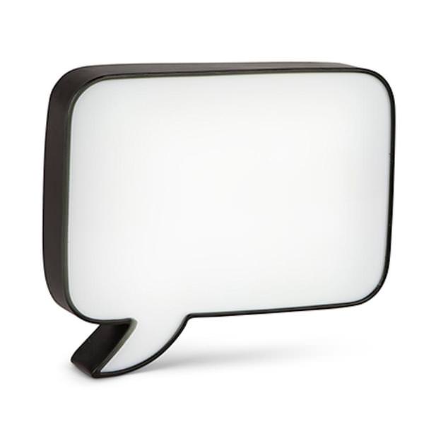 10.1" Battery Operated LED Lighted Dry Erase Message Board