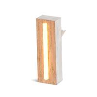 View 5" Battery Operated Warm White LED Tube Lighted Letter "l"