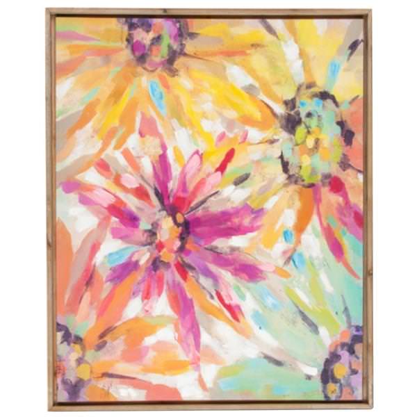 Crazy Daisy Flower Wall Art