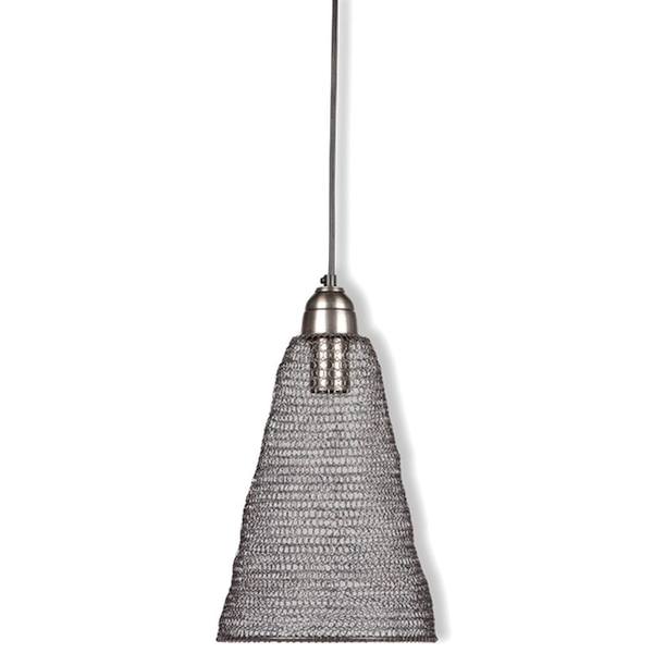 1 Light 86.4" (Medium Screw Base) Metal Chain Cone Mini Pendant Light Fixture