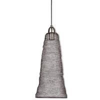 Gerson 1 Light 21.5" (Medium Screw Base) Metal Chain Extra Tall Cone Pendant Light Fixture