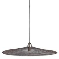 Gerson 1 Light 4.5" x 29.5" (Medium Screw Base) Metal Chain Extra Wide Pendant Light Fixture