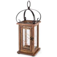 Gerson Copper Kiss Me Message Lantern