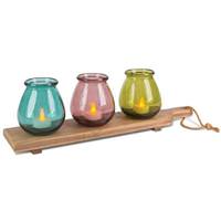 Gerson 3 Votive Cups on Paddle