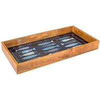 Gerson Fish Patterned Serving Tray