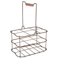 Gerson 6 Bottle Wine Bottle Basket Holder