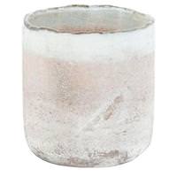 Gerson 4" Textured Glass Cylinder
