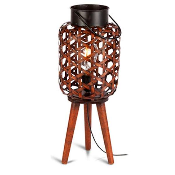 20.25" Bamboo Lamp