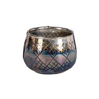Gerson 4.25" Textured Glass Cylinder