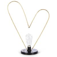 Gerson 18" Heart Shaped Warm White LED Pineapple
