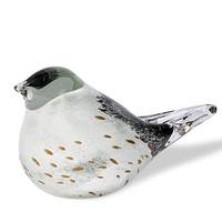 Gerson 5.5" White and Brown Bird Figurine