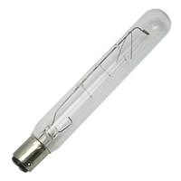 GE 25 watt 120 volt T6.5 Double Contact Bayonet Base Clear